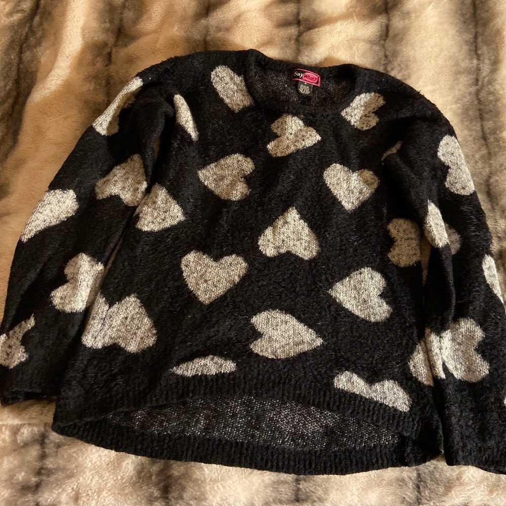 Heart sweater